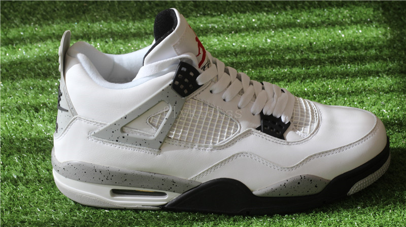 2016 Authentic Air Jordan 4 Retro Alternate 89 White Cement